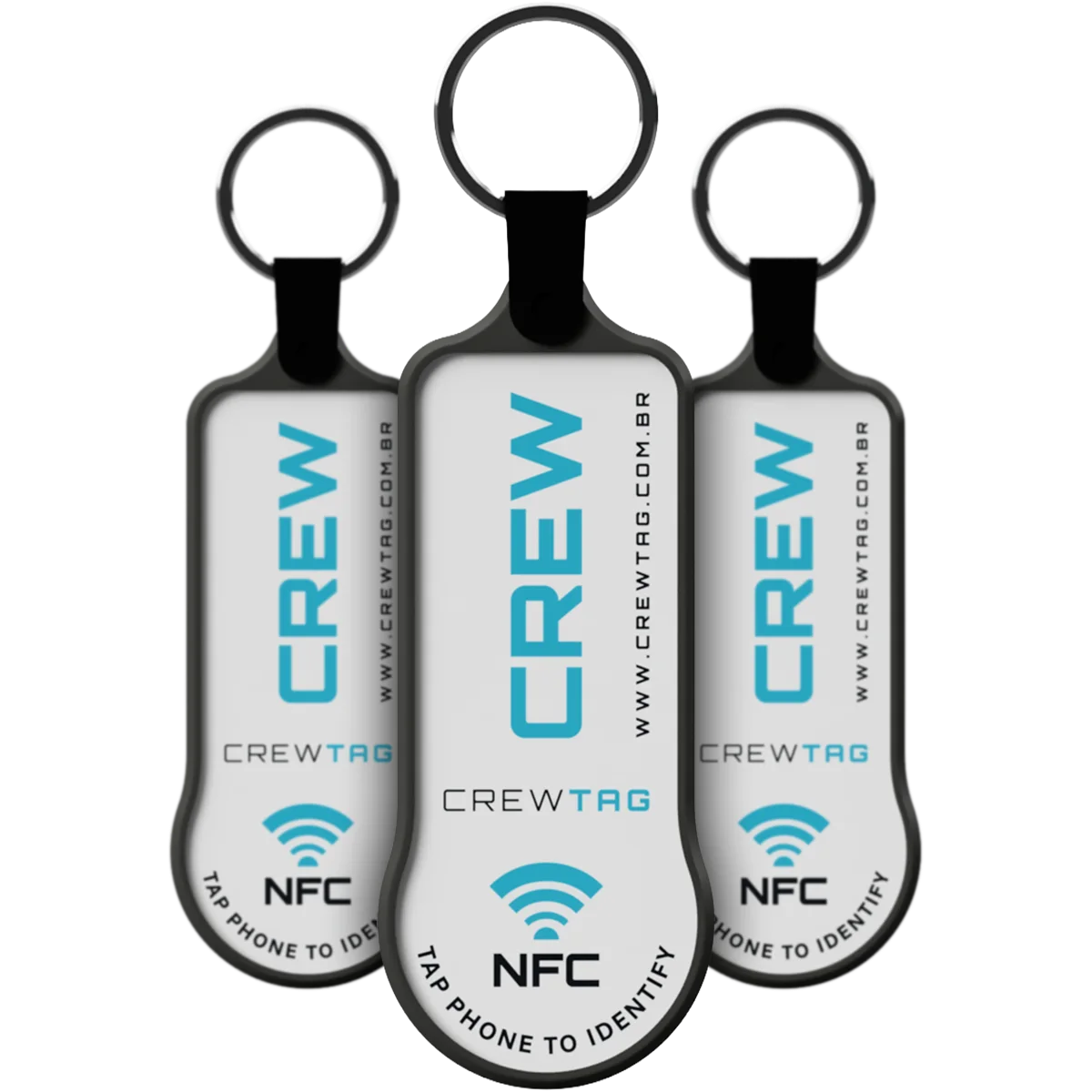 CrewTag — Tag NFC inteligente para tripulantes de aviação